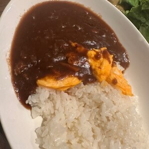 市販のルーで♪豚肉で♪簡単こく旨ハヤシライス♪